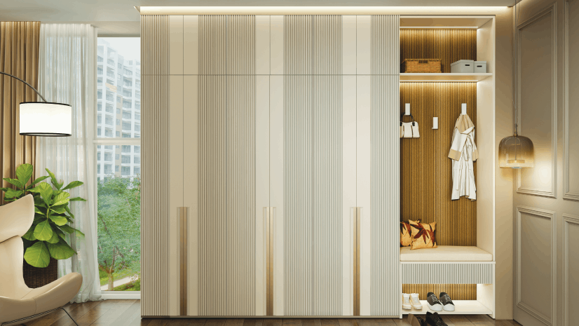 Hinged Wardrobe Design Ideas for Indian Bedrooms | Spacewood